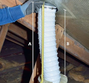 Kondens ventilation: Isolera nu nästa bit Kondens ventilation: Isolera nu nästa bit